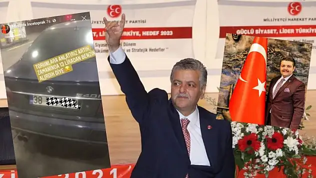 MHP İl Başkanının oğlundan dikkat çeken paylaşım: Batıyoruz dibe doğru! Allah'ım Ya sabır...