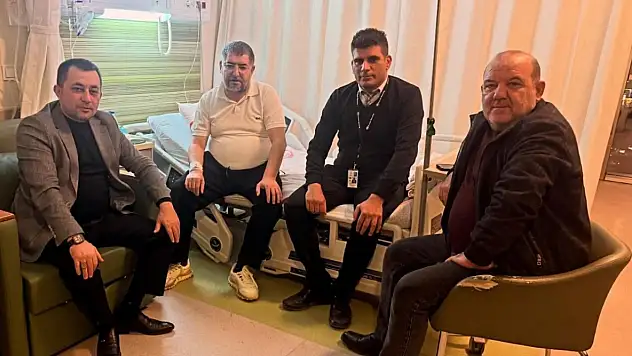 MHP Kayseri İl Başkan Yardımcısı hastaneye kaldırıldı! Bakın kimler ziyaret etti?