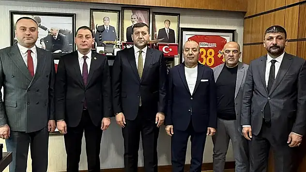MHP Kayseri teşkilatından Ersoy'a ziyaret