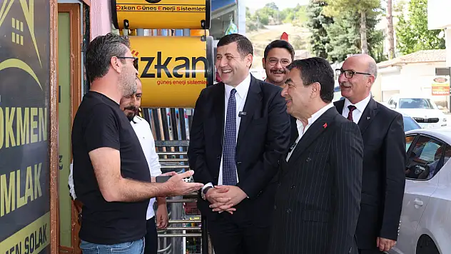 MHP'li Baki Ersoy Bünyan'ı adım adım gezdi