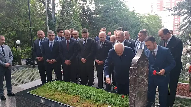 MHP lideri Bahçeli'den önemli ziyaret