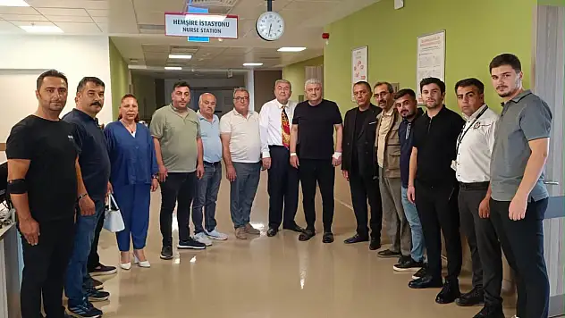 MHP'liler Kayseri'de hastaneye akın etti! Başkanın son durumu nasıl?