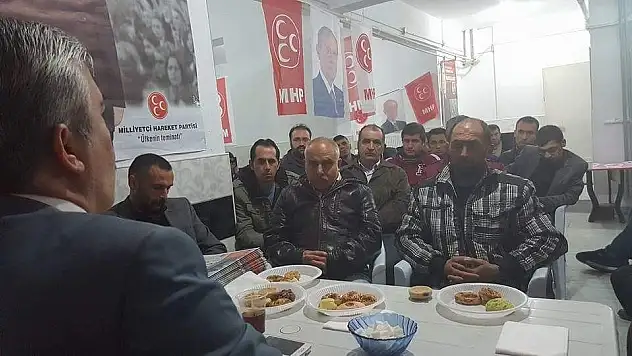 MHP Melikgazi İlçe Başkanı Yücebaş,