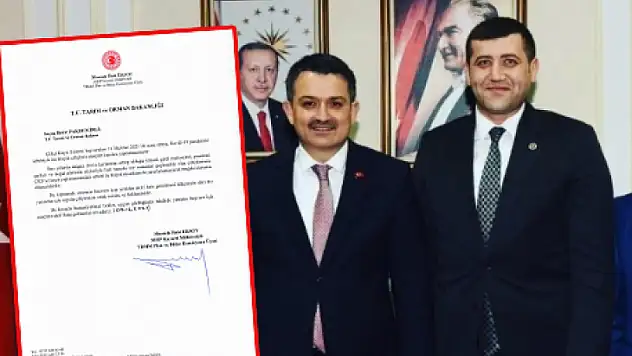 Ersoy, 'Çiftçiler zor zamanlar geçiriyor' dedi ve Bakan'a başvurdu!