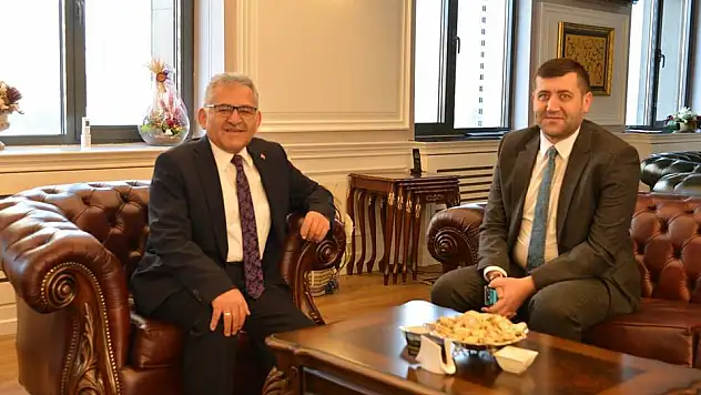 MHP Milletvekili Ersoy'dan Büyükkılıç'a ziyaret: Görüş alışverişinde bulunduk