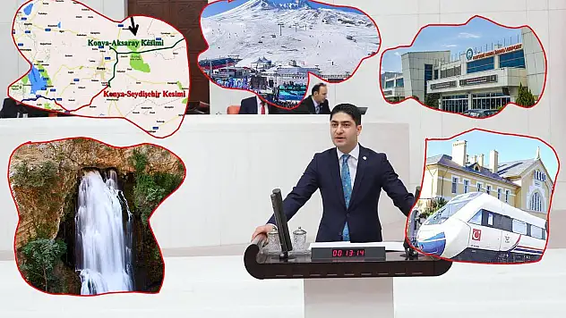 MHP Milletvekili Özdemir, 5 dakikada Kayseri'nin sorunlarını anlattı