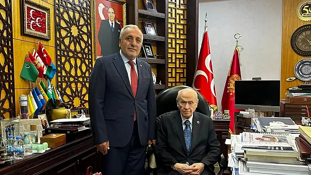 MHP'nin Kayseri eski İl Başkanından Bahçeli ziyareti sonrası mesaj var