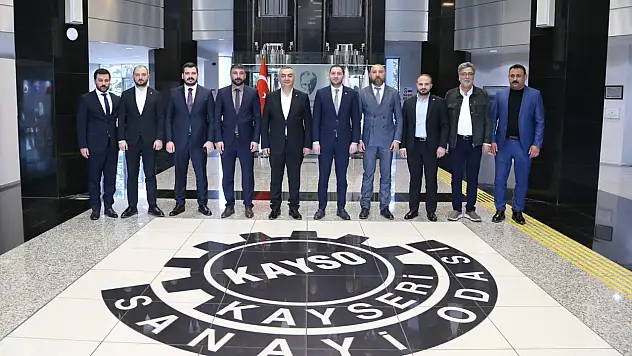 MHP yönetiminden KAYSO'ya ziyaret