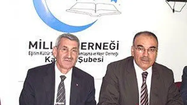 MİLLET DERNEĞİ'NDEN GÜL'E BAYRAK ÇAĞRISI
