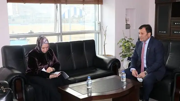Milletvekili Nergis,  o müdürü ziyaret etti