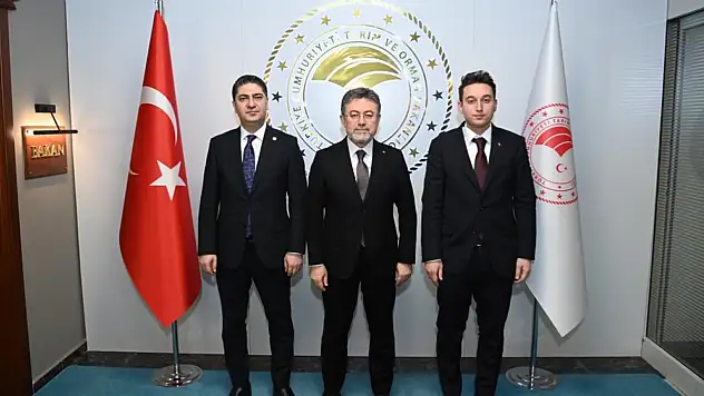 Milletvekili Özdemir ve Kaymakam Çıral, Bakan Yumaklı'ya 3 kritik projeyi sundu!