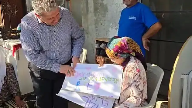 Milletvekili Özsoy, 'Cumhurbaşkanı Erdoğan sevdalısı' Elif'in misafiri oldu