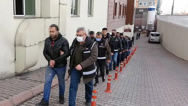 Milyonluk operasyonda 18 kişi adliyede