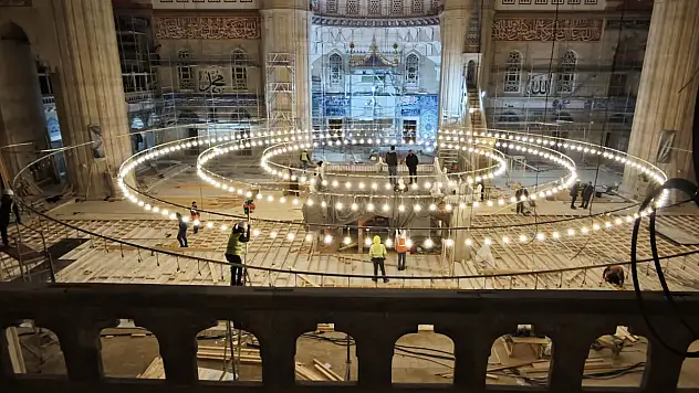 Mimar Sinan'ın eserini Kayserili ustalar yeniden aydınlatacak