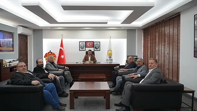 Mimarsinan OSB Başkan adayından dikkat çeken ziyaret