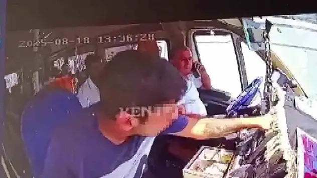 Yok böyle hırsızlık: Şoför neye uğradığını şaşırdı