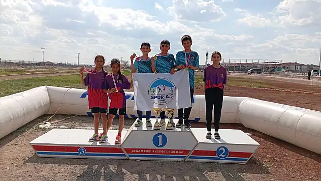 Minik sporculardan büyük başarılar