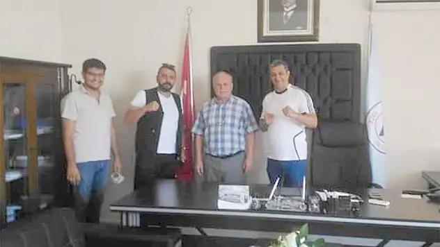 Muaythai Federasyonu'ndan Spor Bilimleri Dekanına ziyaret
