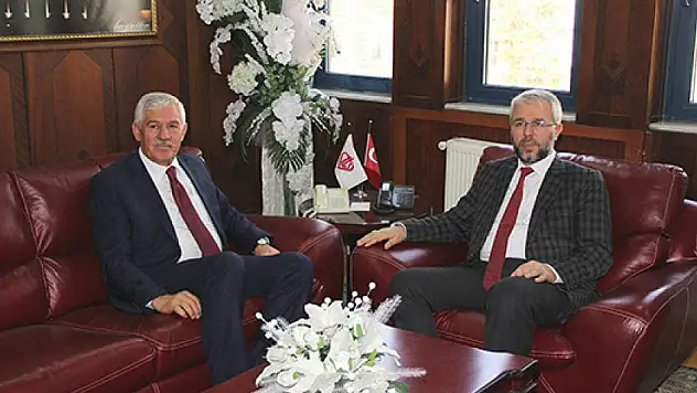 Müdür'den Müftü'ye iadeyi ziyaret