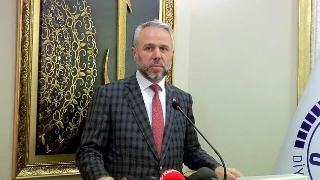 Müftü Güven: 'Kasım ayı itibariyle 466 tır yardım yaptık'
