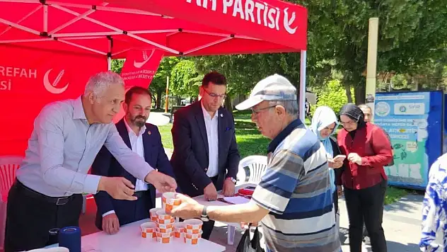 Muharrem ayının bereketi Talas'ta paylaşıldı