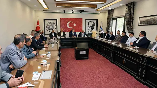Muhtarlardan Başkan Yalçın'a teşekkür