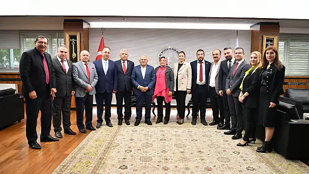 Muhtarlardan Büyükkılıç'a ziyaret