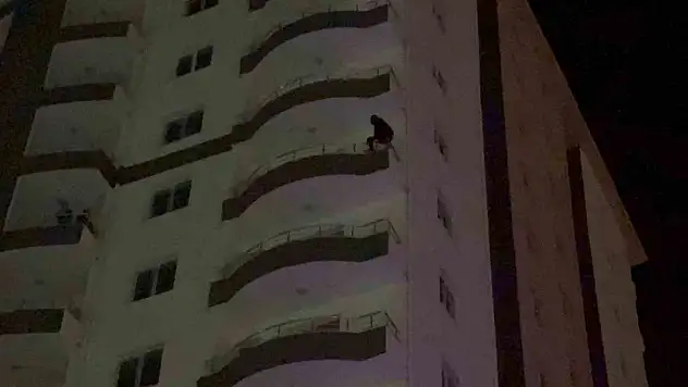 Kayseri'de hareketli dakikalar: İşçi canına kıymak istedi