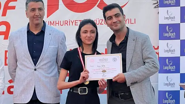 Mutfakta zirve Develi'nin: Madalyalar peş peşe geldi