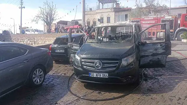 Avanos Orta Mahalle'de yangın
