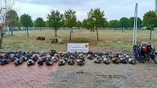 Nevşehir'de 'şase' operasyonu