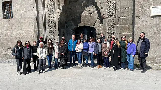 Nevşehirli rehberler Kayseri turizmine hayran kaldı