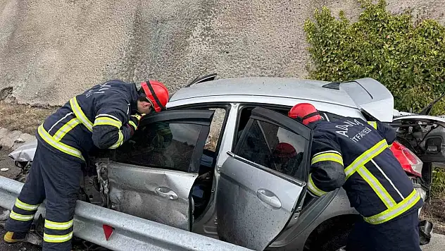 Otoyol'da kaza: 1 yaralı