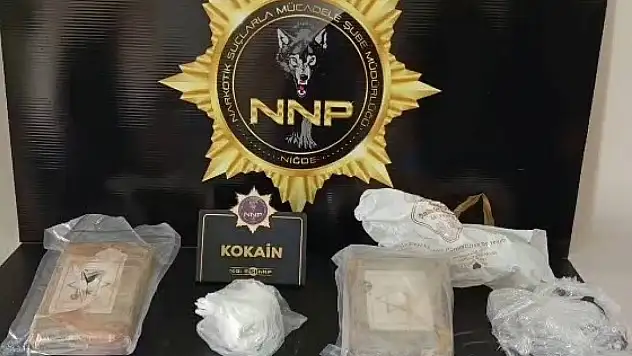 2 kilo 600 gram uyuşturucu ele geçirildi