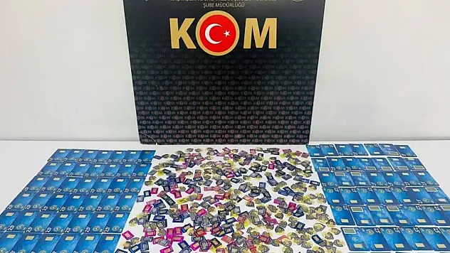 5.5 milyon TL değerinde sahte altın ele geçirildi