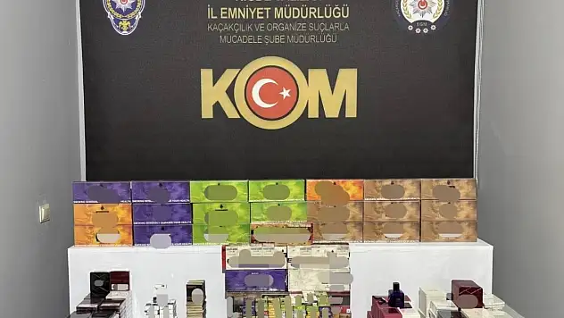 Kaçak ürün operasyonu
