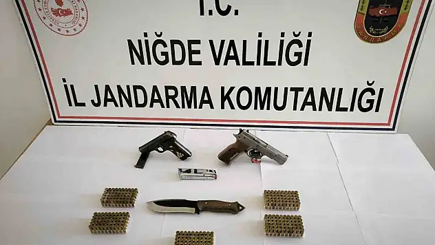 Ruhsatsız silah operasyonu