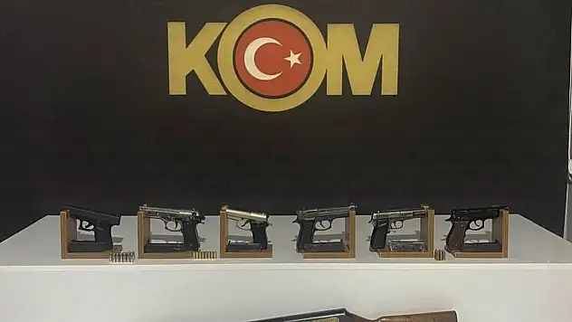 Niğde'de ruhsatsız silah operasyonu
