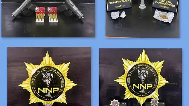 Niğde'de uyuşturucu operasyonu