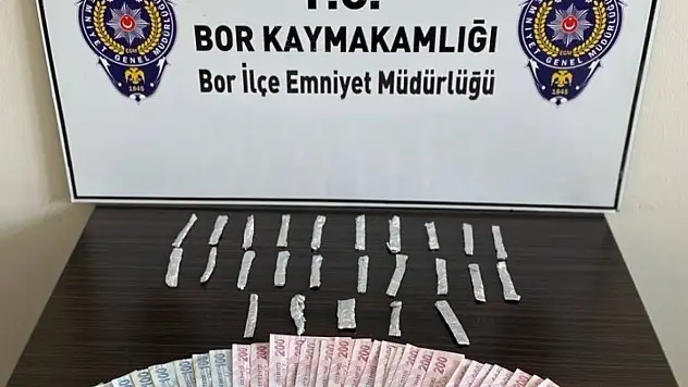 Niğde'de zehir taciri yakalandı