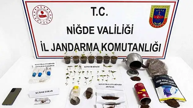 Niğde Jandarması suçüstü yaptı