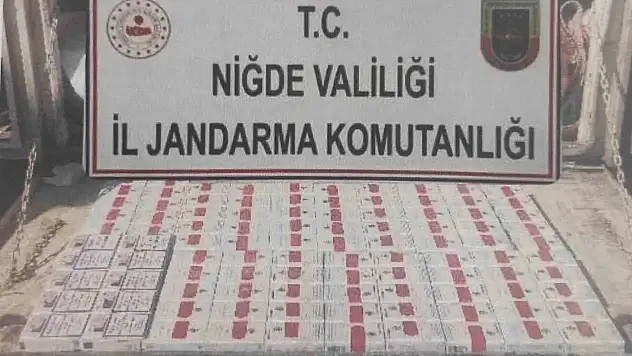 Yol kontrolünde 370 paket ele geçirildi