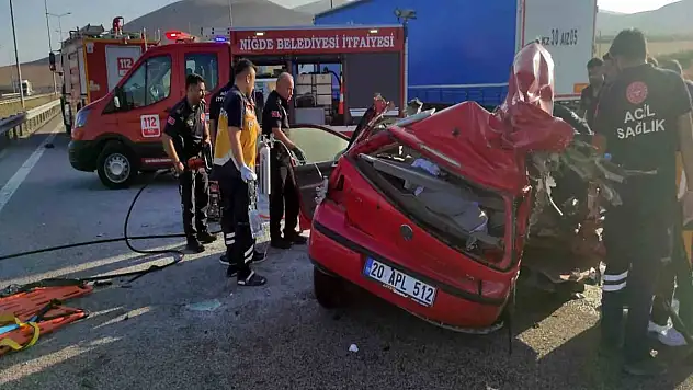 Niğde-Pozantı Otoyolu'nda kaza: Ölü ve yaralılar var