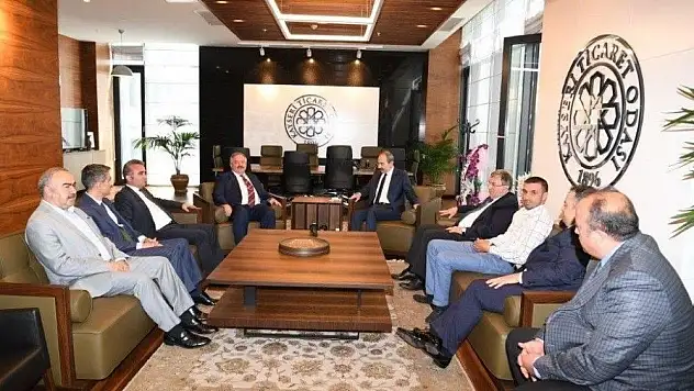 Nursaçan'dan KTO ve KAYSO'ya ziyaret