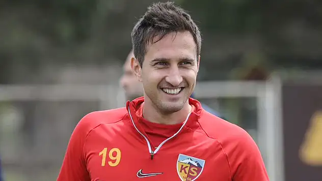 O futbolcu Kayserispor'a veda ediyor