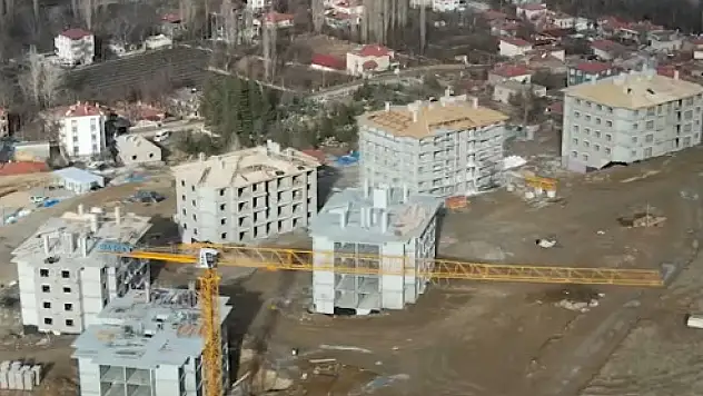 O ilçede TOKİ konutları hızla yükseliyor! İşte son durum...