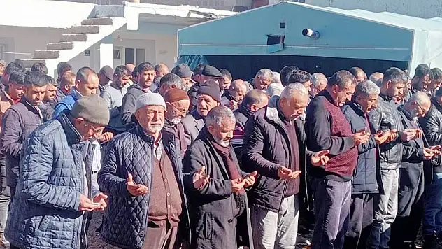 O ilçede yağmur duası yapıldı