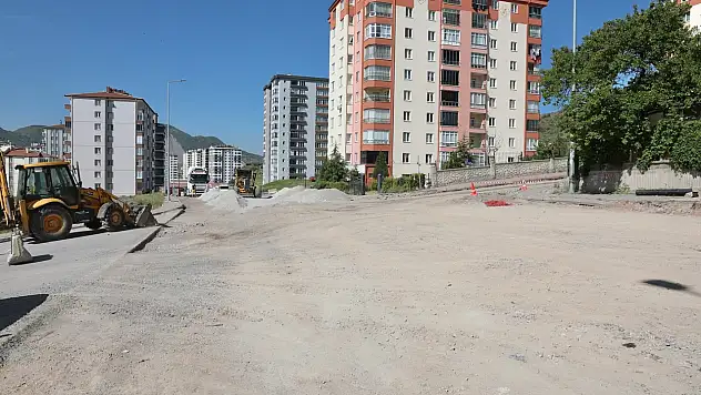 O mahallede bayram öncesi çalışmalar hız kazandı