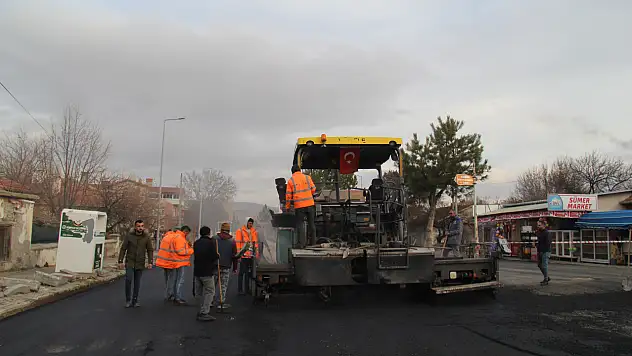 O mahallede çalışmalar başladı