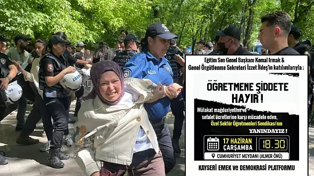 Öğretmenler için destek çağrısı: Cumhuriyet Meydanı'nda buluşacaklar